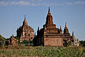 Bagan Myanmar. Htilominlo temple. 